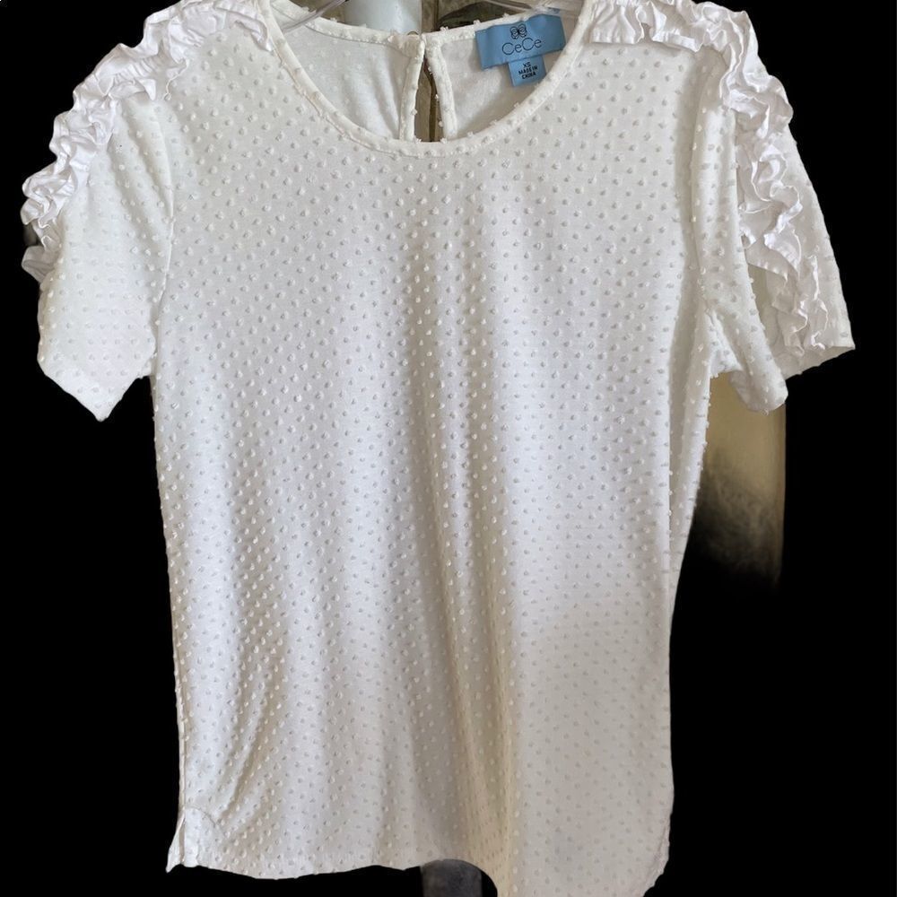 CeCe Ruffled Top - XS